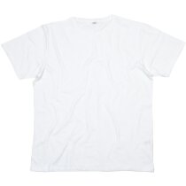 Camiseta manga corta barata hombre algodón orgánico peinado 150 g/m2