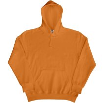 Sudadera con Capucha hombre naranja