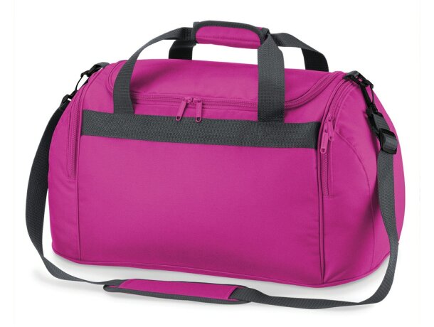 Bolsa de deporte de poliéster barata fucsia Bolsa de deporte de poliéster barata fucsia
