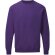 Sudadera raglan de hombre Morado