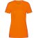 Camiseta Técnica De Mujer Stedman Naranaja fluorescente