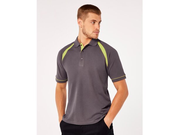 Polo de hombre tejido piqué 205 gr personalizado