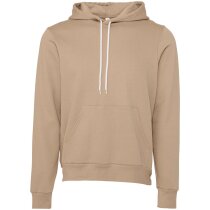 Sudadera básica unisex con capucha grabada burdeos