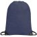 Bolsa mochila impermeable con cuerdas azul marino barata