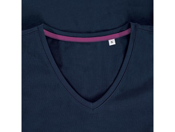 Camiseta manga corta cuello en V 170 gr