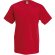 Camisetacuello en V 100% alg. 165 gr personalizada roja