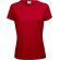 Camiseta de mujer 160 gr Rojo