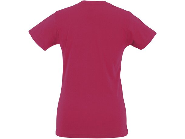 Camiseta de mujer algodón liso 135 gr