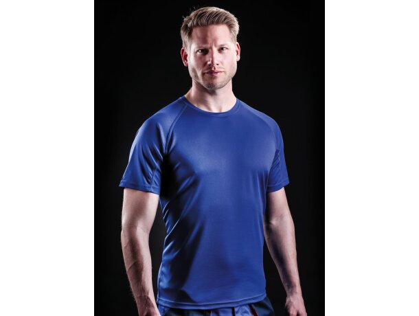 Camiseta técnica Colores Fluor De Mujer barata azul royal