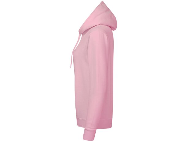 Sudadera Capucha mujer Rosa detalle 3