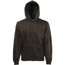 Sudadera Capucha Cremallera Entera roja Sudadera Capucha Cremallera Entera roja