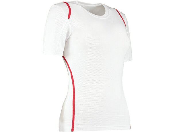 Camiseta técnica Cooltex blanco/gris