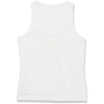 Camiseta estilo atleta de hombre blanca Camiseta estilo atleta de hombre blanca