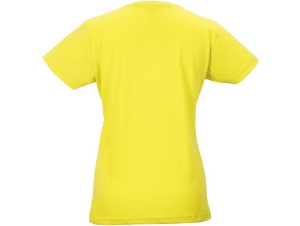 Camiseta de mujer algodón liso 135 gr