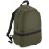 Mochila infantil poliéster con bolsillo delantero Verde militar