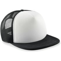 Gorra modelo vintage especial para sublimación personalizada negro/blanco Gorra modelo vintage especial para sublimación personalizada negro/blanco