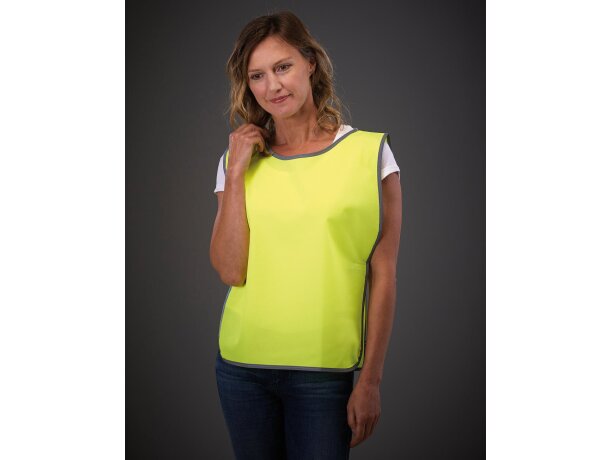 Chaleco Fluo Reflective Amarillo fluorescente detalle 10