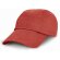 Gorra para niños tipo baseball de 6 paneles personalizada roja