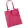 Bolsa de algodón con asas 140 gr Rosa frambuesa
