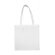 bolsa lisa de algodon con asas largas personalizada blanco