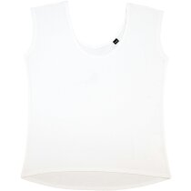 Camiseta de mujer con tirante ancho personalizada blanca Camiseta de mujer con tirante ancho personalizada blanca