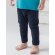 Pantalón bebé promocional para niños en viscosa. algodón orgánico 200 g/m2 Negro detalle 2