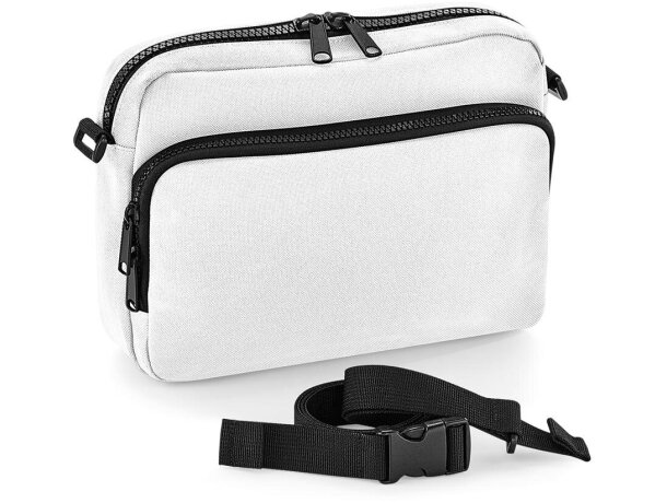 Bandolera personalizada Modulr convertible 2 litros multibolsillo Amarillo detalle 4