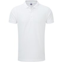 Polo personalizado Hadera de algodón elástico con botones