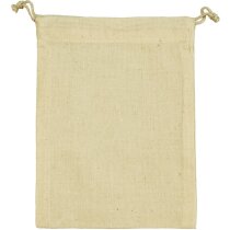 Bolsa mediana de algodón con cordón ajustable
