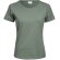 Camiseta ajustada de mujer 200 gr Seguridad verde