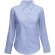 Camisa Oxford manga larga mujer  personalizada azul claro