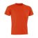 Camiseta técnica Colores Fluor De Mujer naranja
