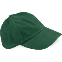 Gorra de algodón con cierre de hebilla y perfil bajo grabada Gorra de algodón con cierre de hebilla y perfil bajo grabada