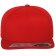 Gorra Snapback ajustada de 6 paneles. Personalízalo con tu logotipo Rojo detalle 10