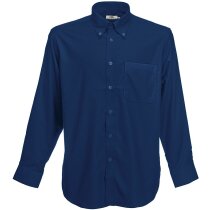 Camisa Oxford manga larga hombre  azul claro