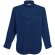 Camisa Oxford manga larga hombre  personalizada azul marino