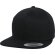 Gorra snapback de algodón orgánico eco-friendly Negro detalle 4