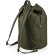 Petate Original Drawstring Backpack Verde militar detalle 4