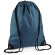 Bolsa mochila con cuerdas de poliéster impermeable Azul fuerza aerea