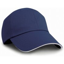 Gorra plana para algodón línea blanca la visera 220 g/m2