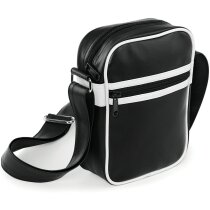 Bolsa bandolera pequeña estilo retro grabado negro/blanco Bolsa bandolera pequeña estilo retro grabado negro/blanco