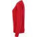 Sudadera para mujer poliéster 280 g/m2 Rojo detalle 4