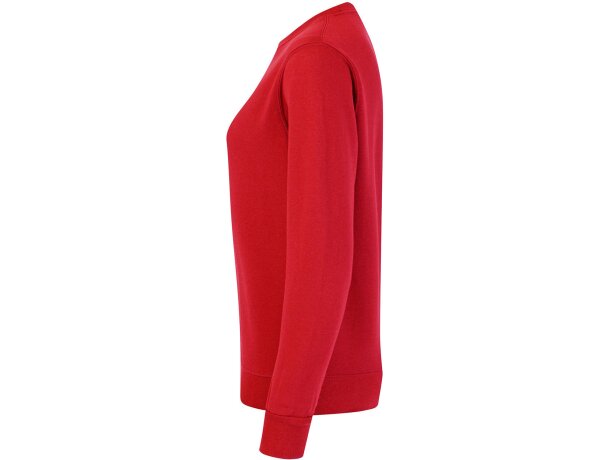 Sudadera mujer Rojo detalle 4