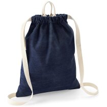 Gymsack Denim de algodón con cierre ajustable