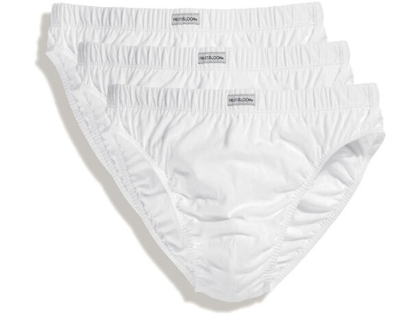 Slip Classic (pack de 3) Azul medio marl/marino profundo detalle 8