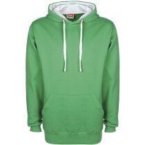 Sudadera con capucha combinada azul Sudadera con capucha combinada azul