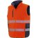 Chaleco reflectante reversible R332X naranja poliéster 220g