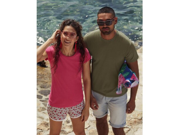 Camiseta básica 145 gr unisex grabada