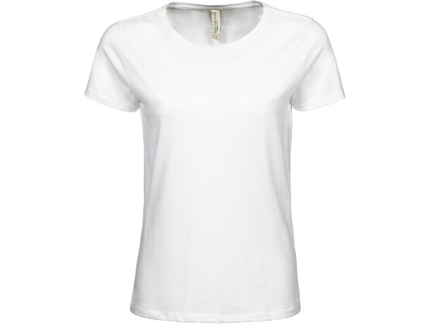Camiseta de mujer 160 gr Gris oscuro detalle 4