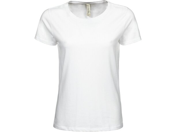Camiseta de mujer 160 gr original blanca